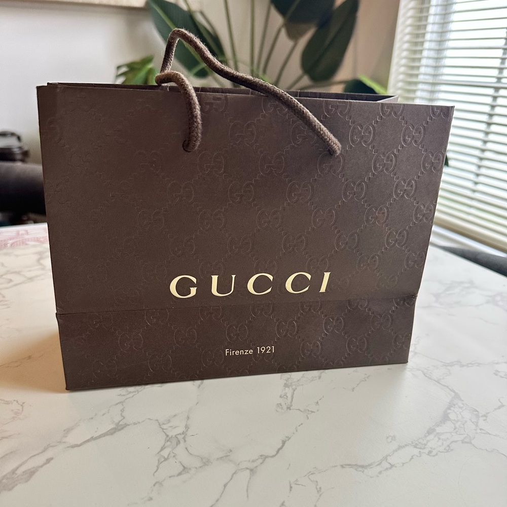 Gucci Brown Shopping Bag